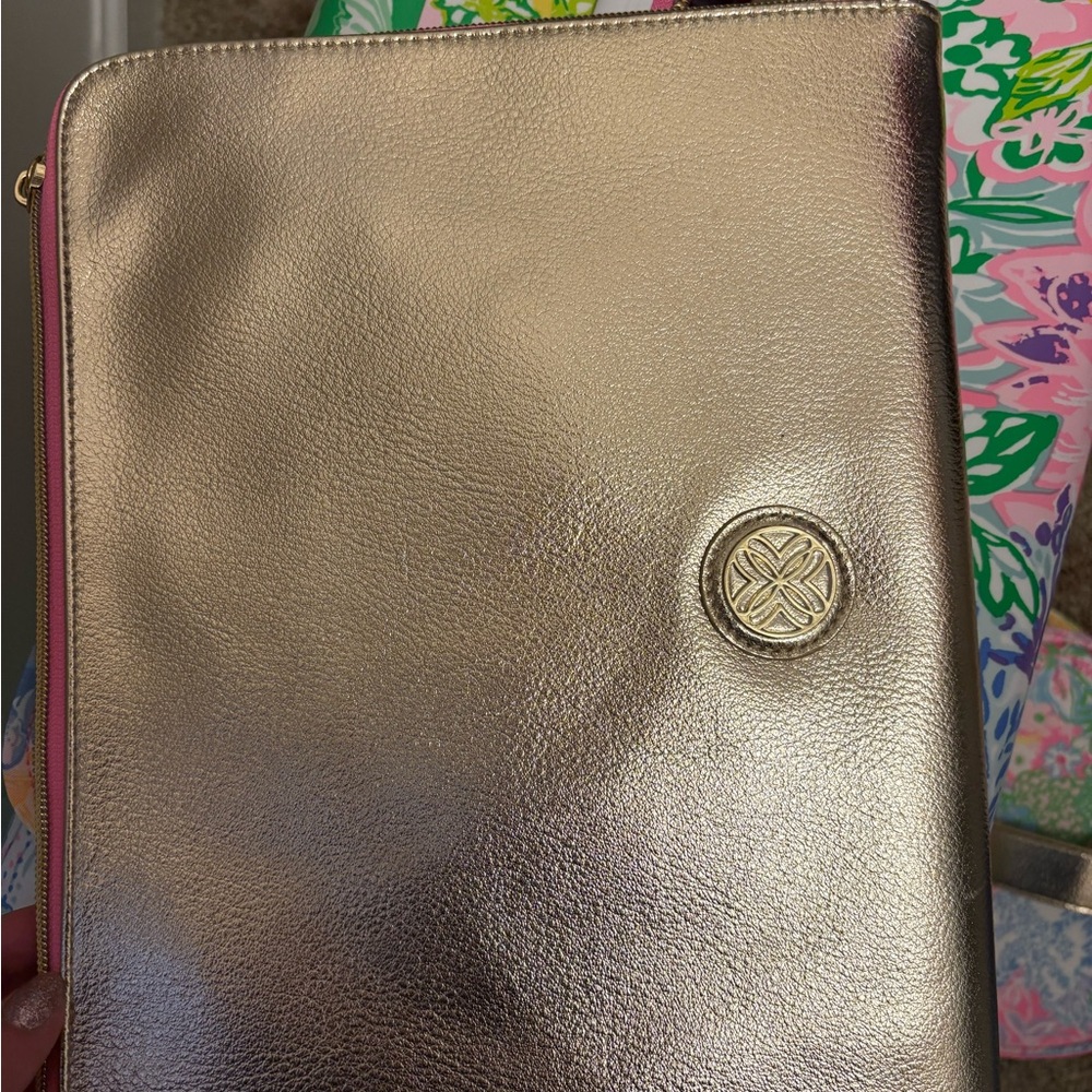 Lilly Pulitzer Gold Tech Case